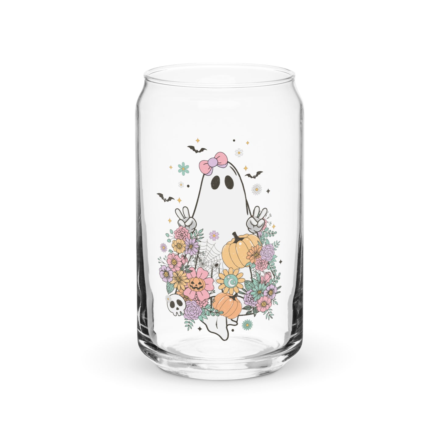 Peace Ghostie glass