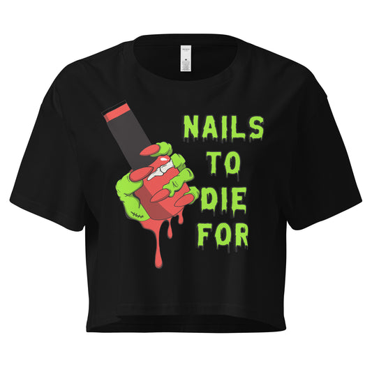 To Die For Crop Tee