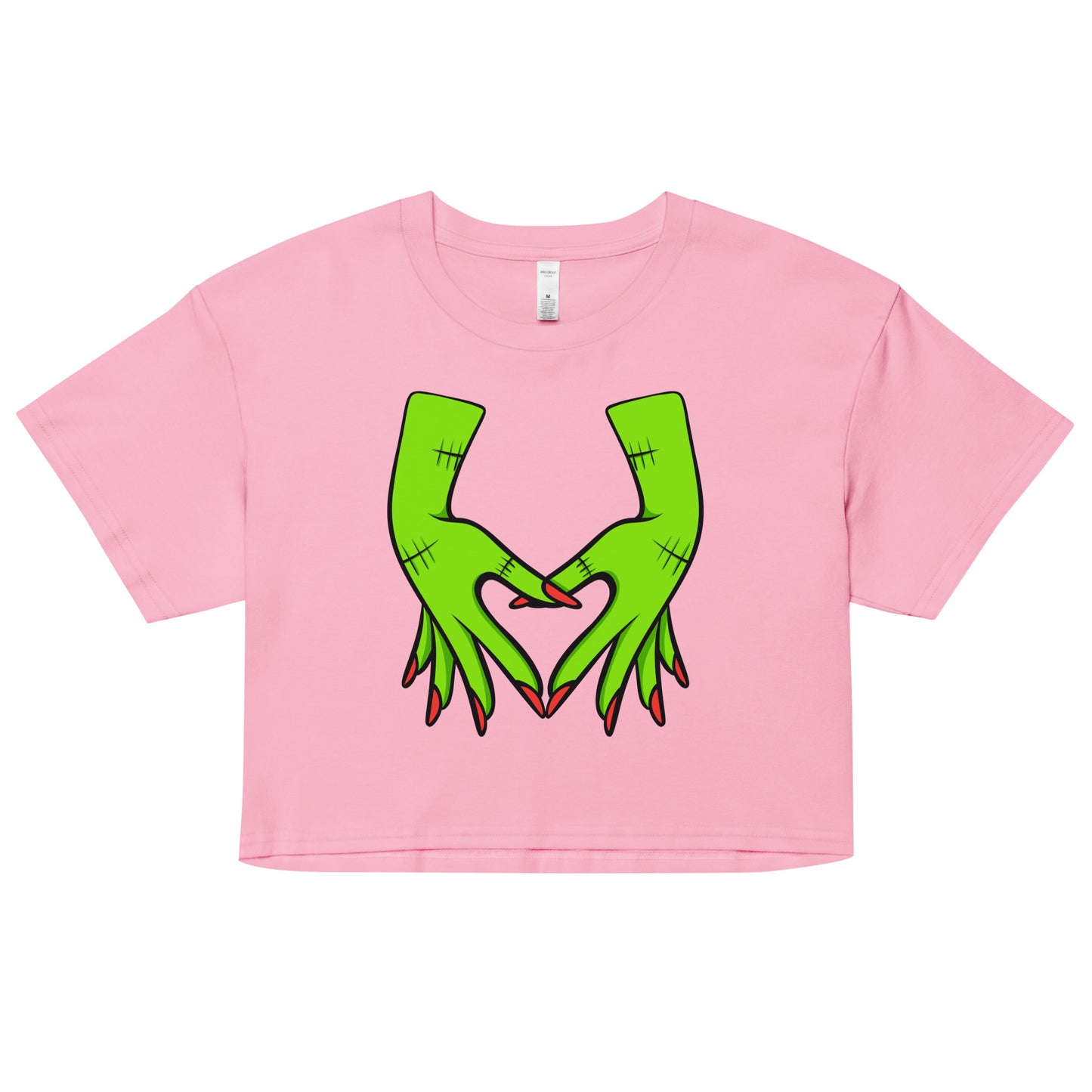 Spooky Logo crop top