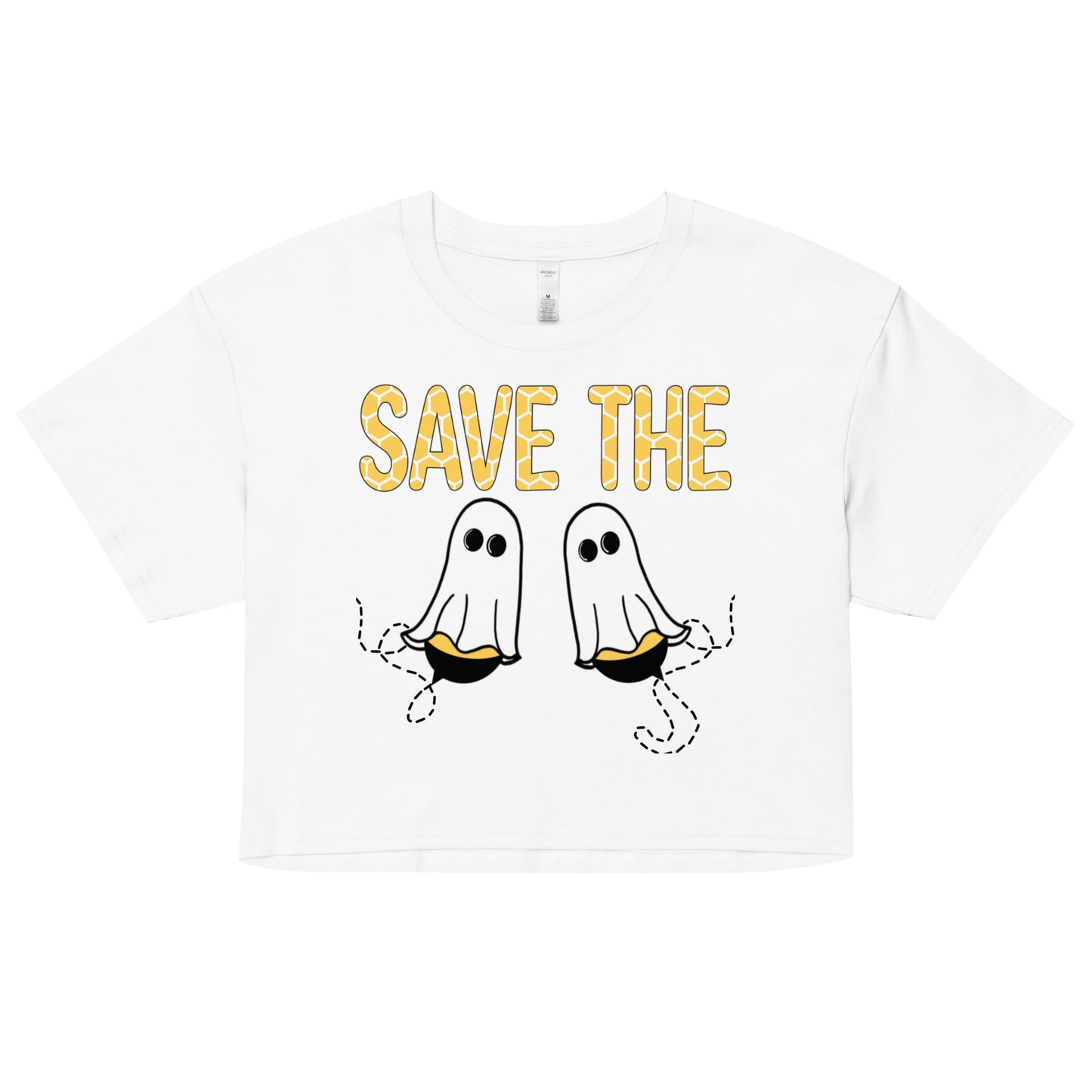 Save the Boo Bees Crop Tee