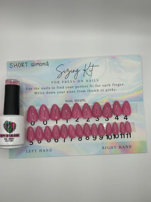 Ready to wear SIZING KIT in reflective Gel