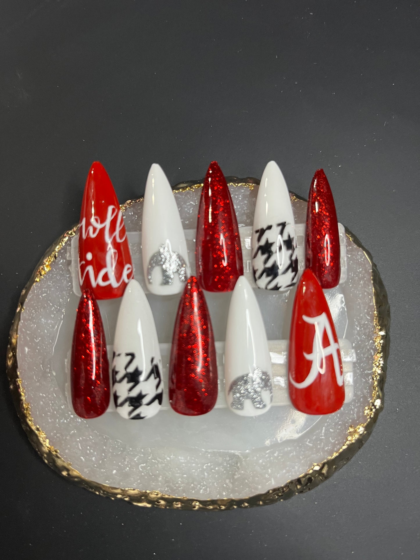 Reusable Bama Press On Nails