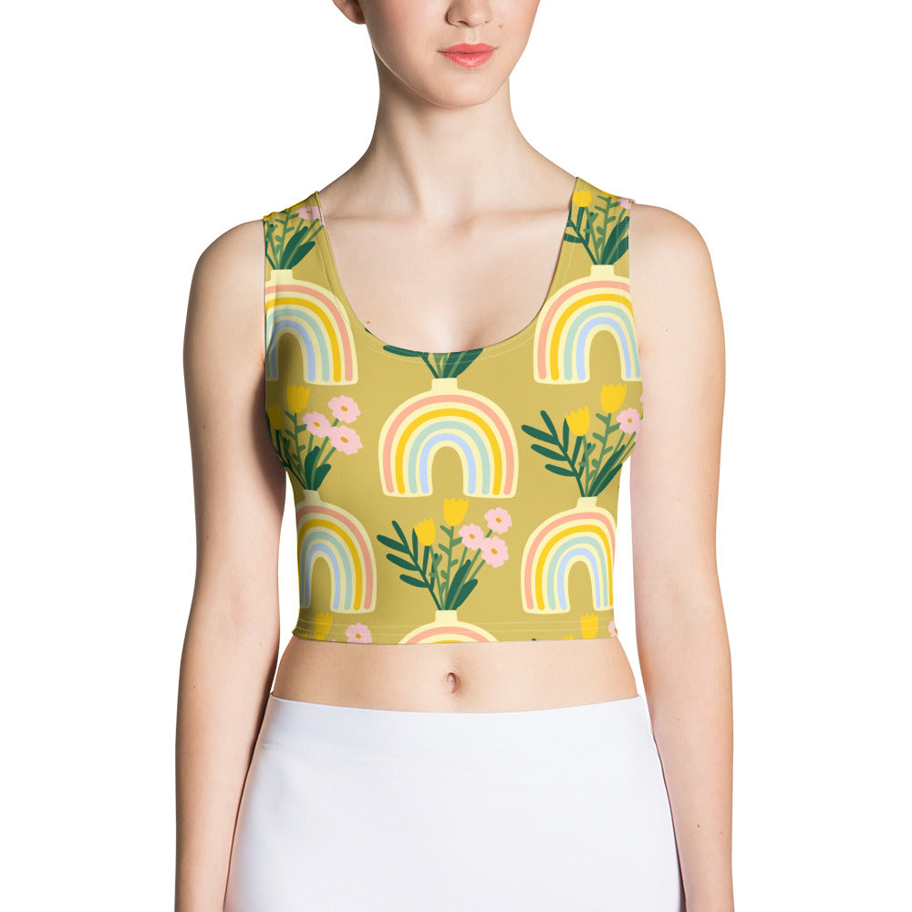 Flower Crop Top