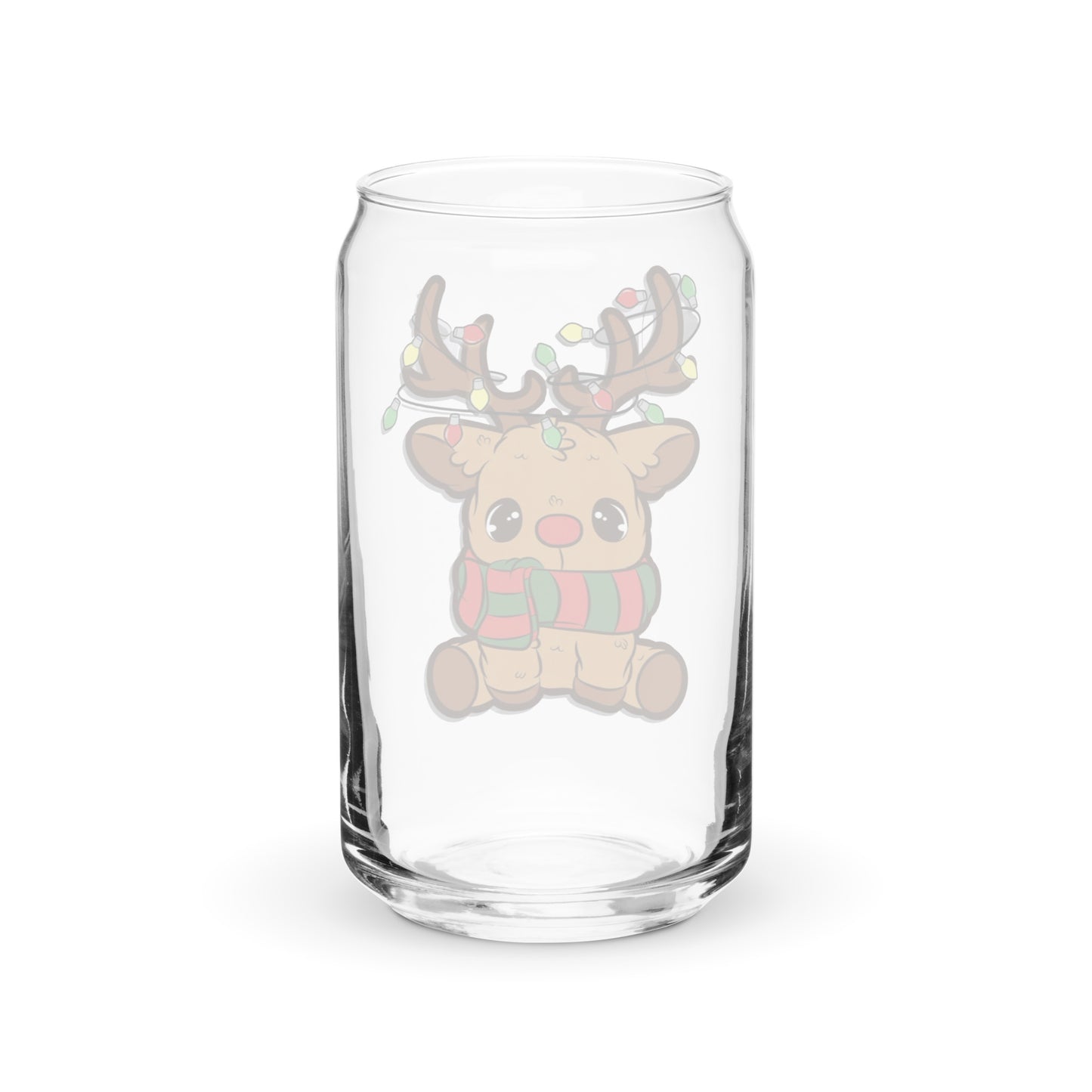 Reindeer glass