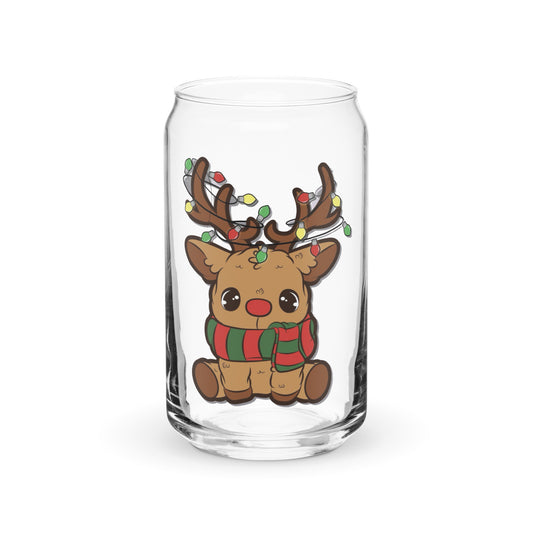 Reindeer glass