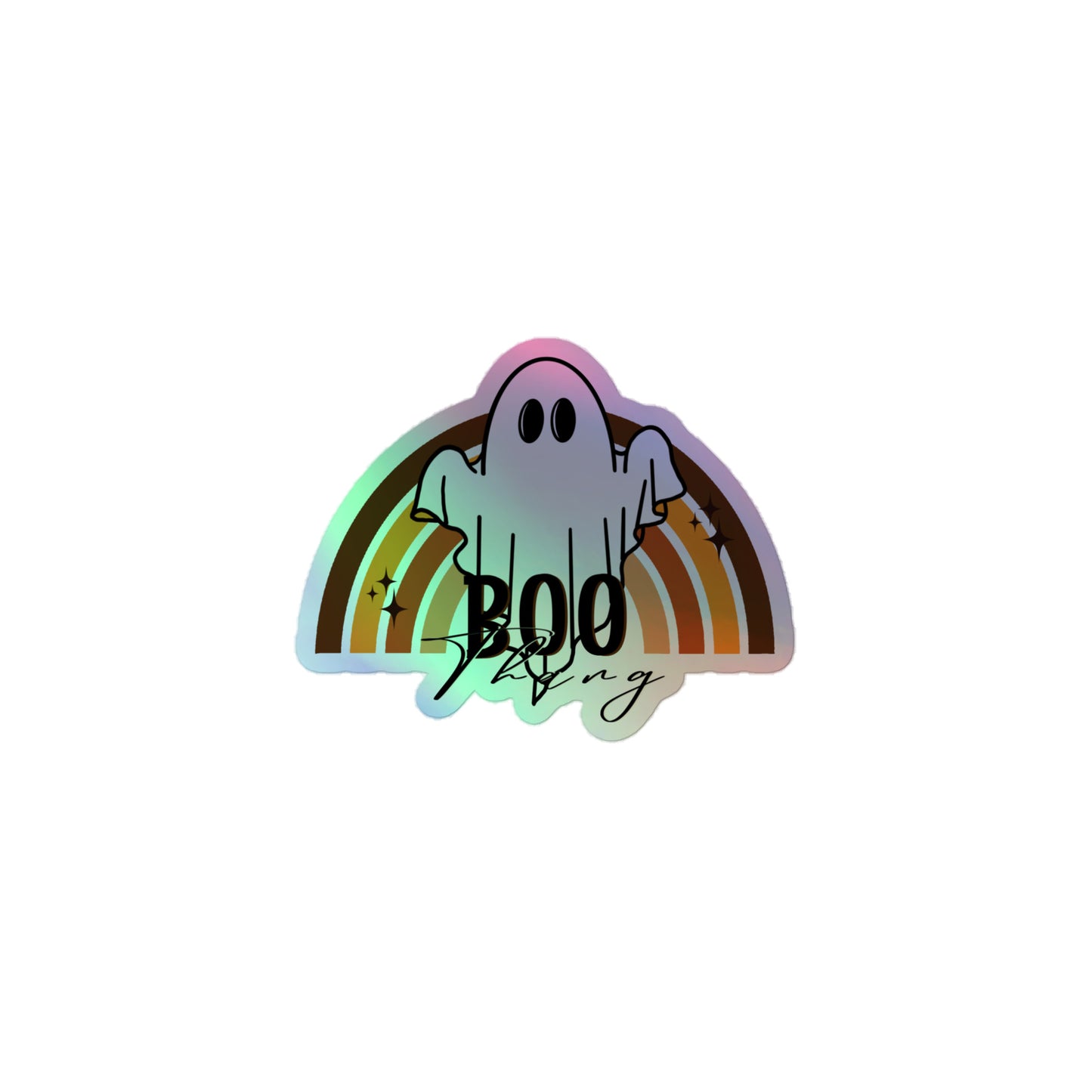 Boo Thang Holographic stickers