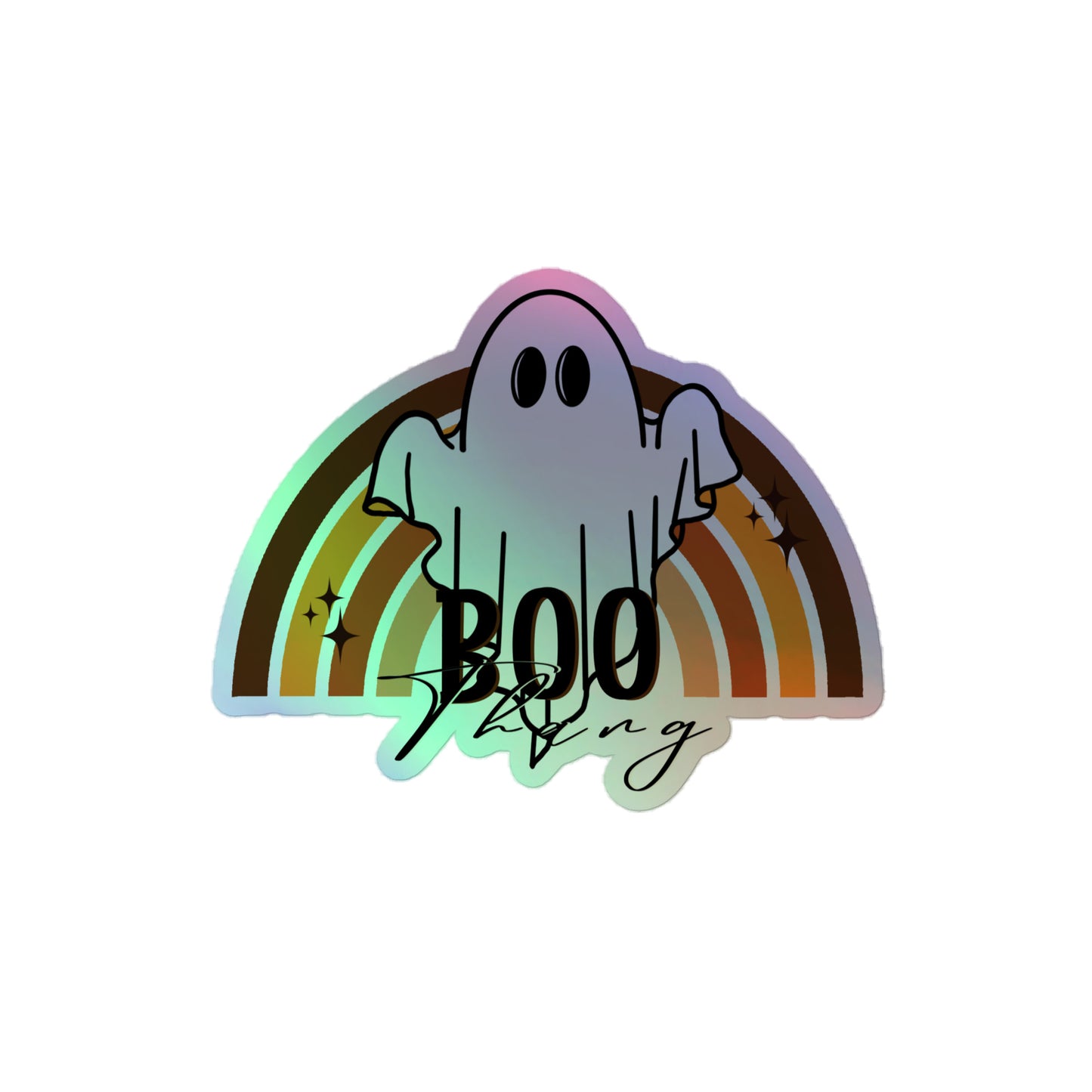 Boo Thang Holographic stickers