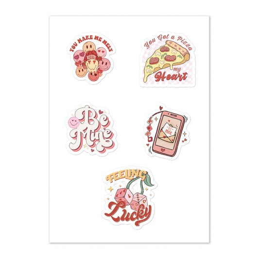 Valentine #2 Sticker sheet