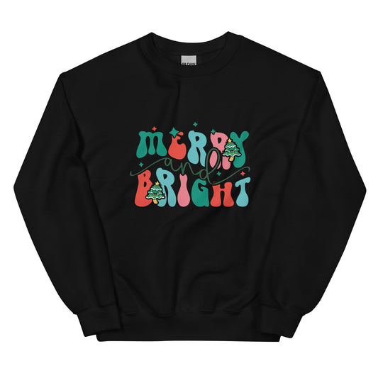 Merry & Bright Unisex Sweatshirt