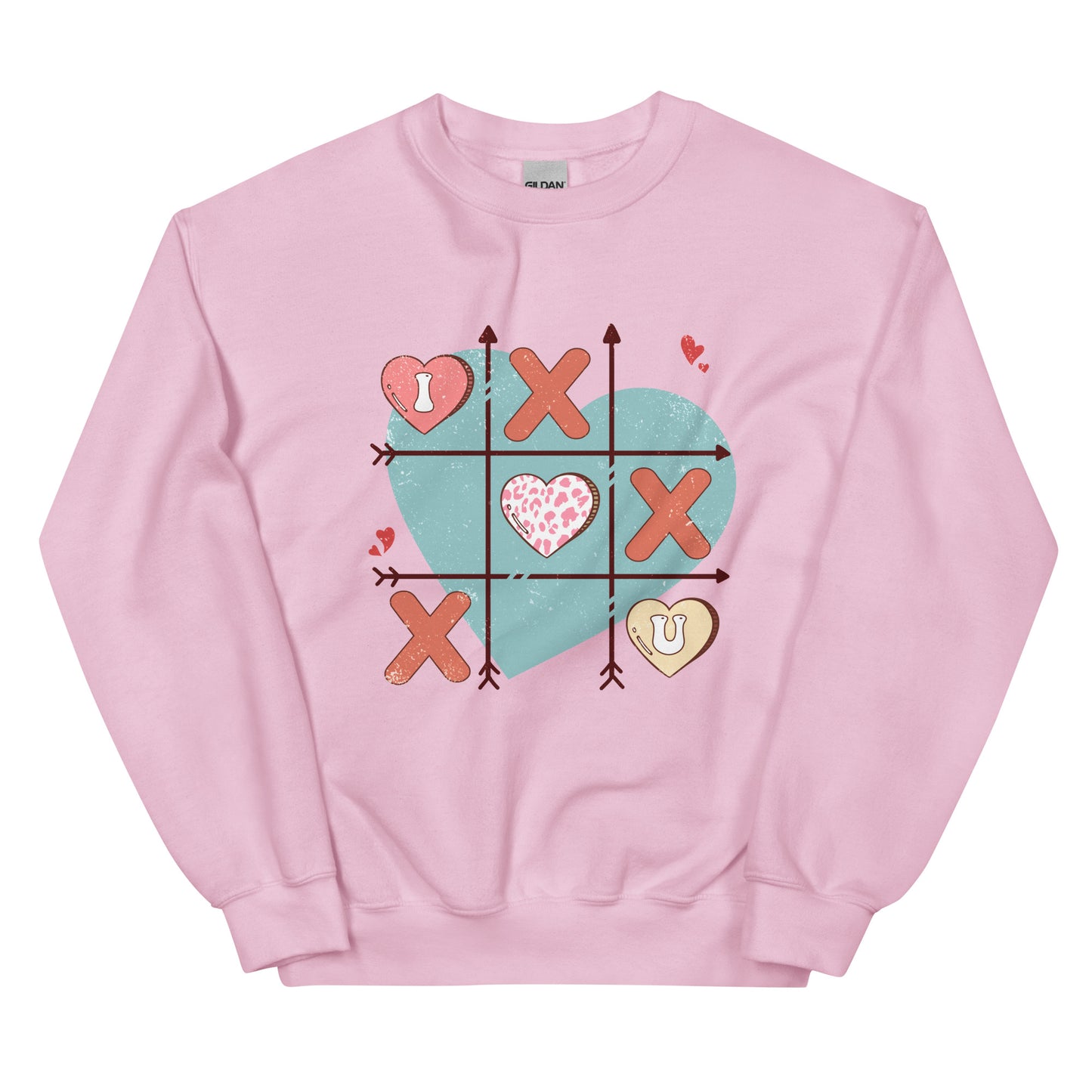 TicTacToe Valentine Sweatshirt