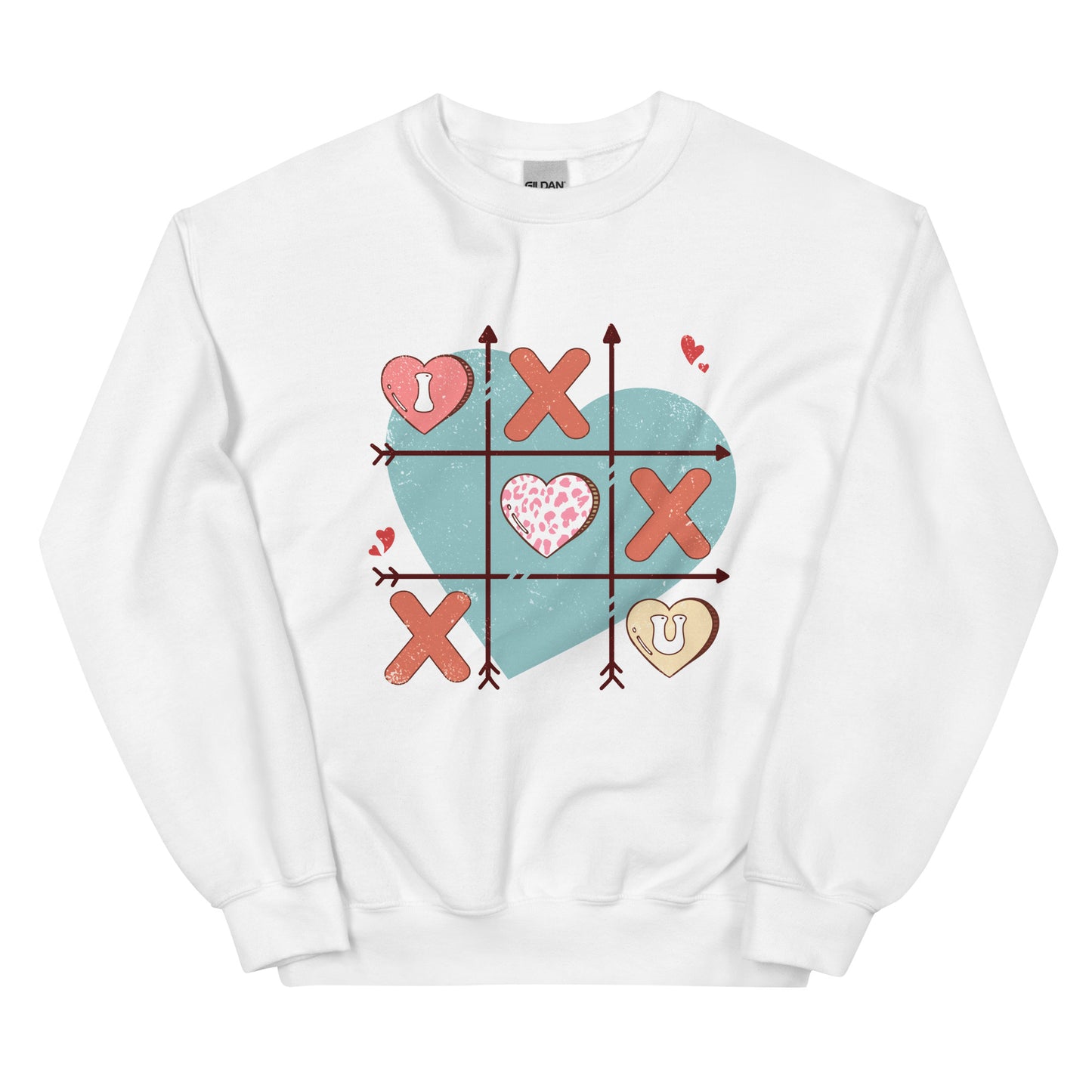 TicTacToe Valentine Sweatshirt