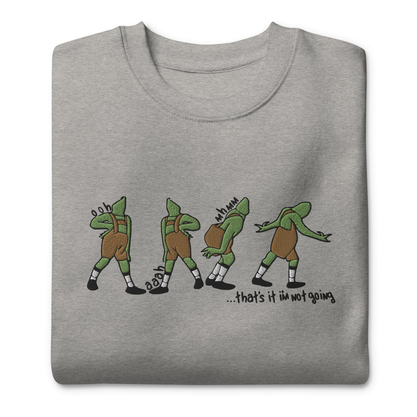 Grinch Color Premium Sweatshirt