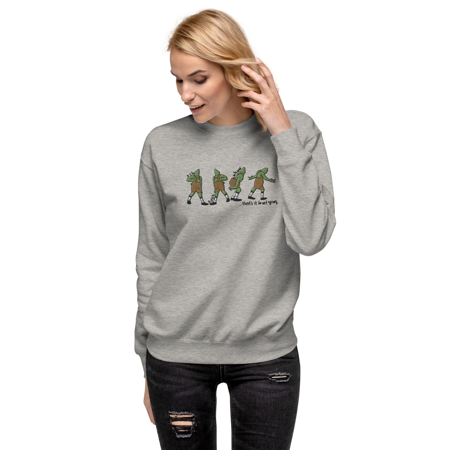 Grinch Color Premium Sweatshirt