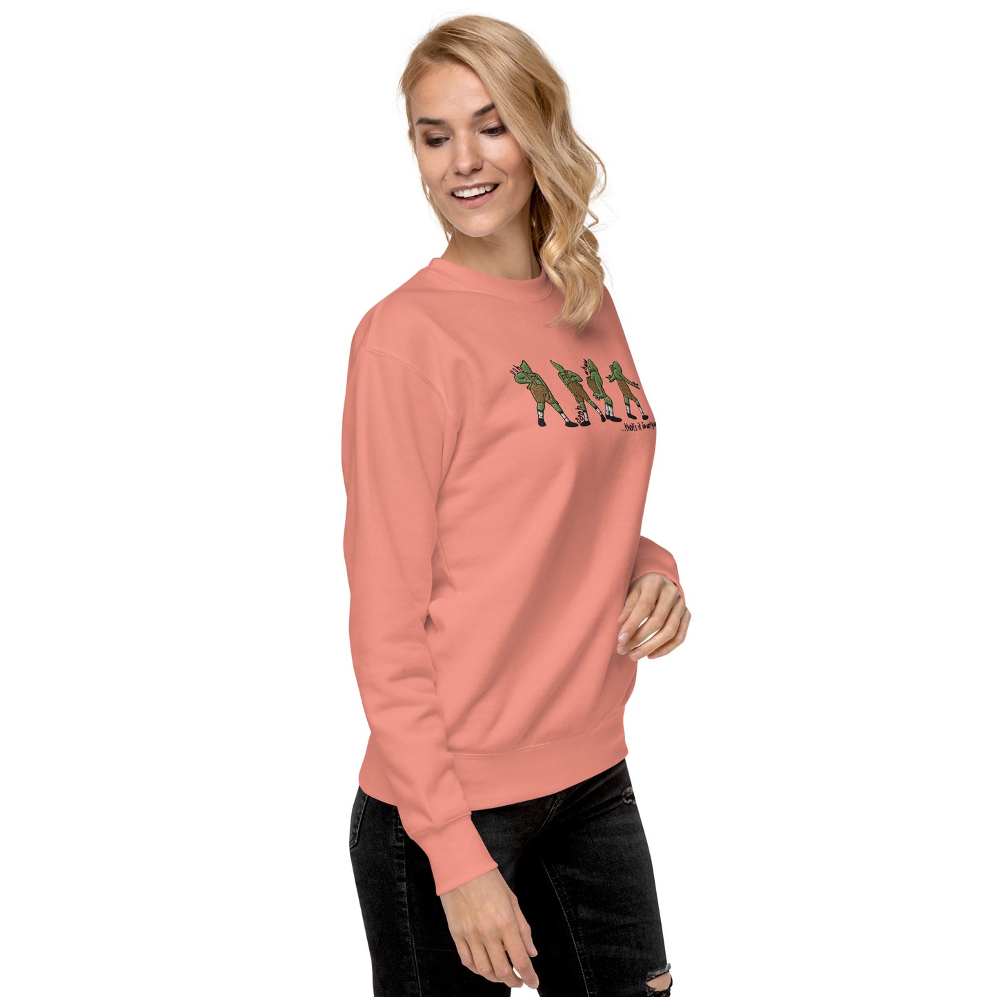 Grinch Color Premium Sweatshirt